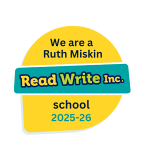 We are a Ruth Miskin Read Write Inc. School 2025-2026